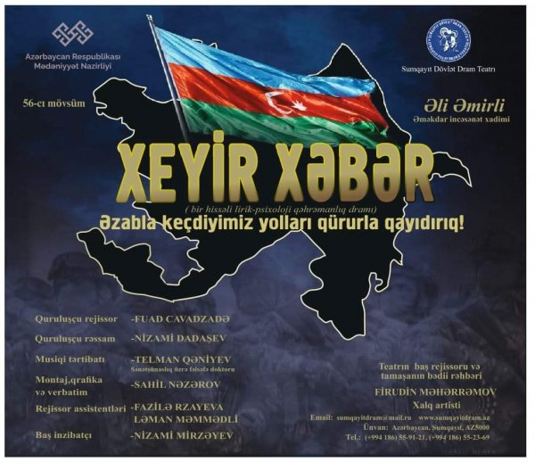 “Xeyir Xəbər” – Sumqayıtda premyera