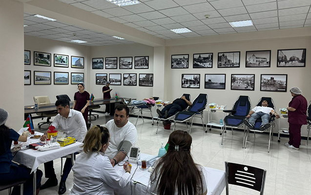 Nəsimidə növbəti qanvermə aksiyası – Fotolar