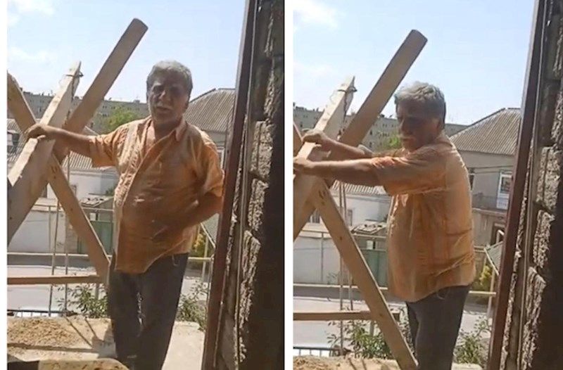 Aktyor həmin görüntülərə aydınlıq gətirdi – “Yenə olsa, gedib fəhlə olardım” – VİDEO
