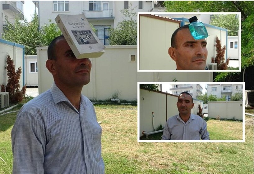 Maqnit adam – Hər şey bədəninə yapışır – FOTO