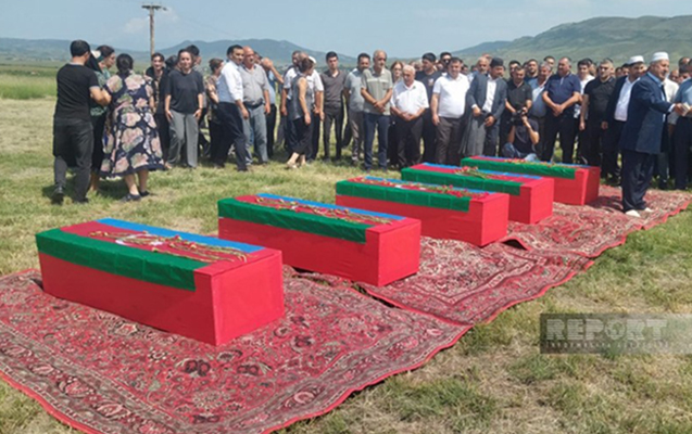 İtkin düşdükləri Xocalıda dəfn edildilər – Fotolar