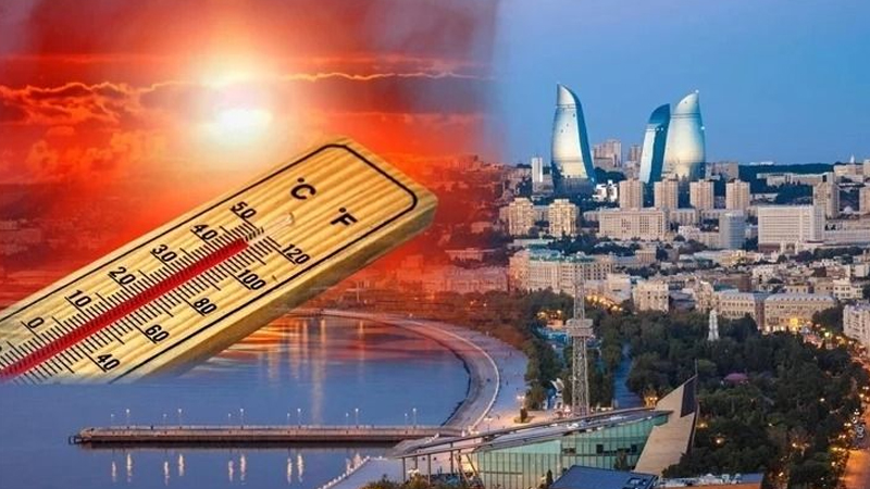 Aran rayonlarında 39 dərəcə isti, Zaqatalada 9 mm yağış…