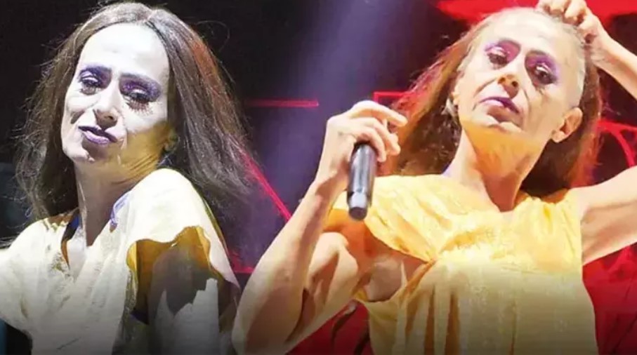 Yıldız Tilbe səhnədə görün nə etdi – FOTO