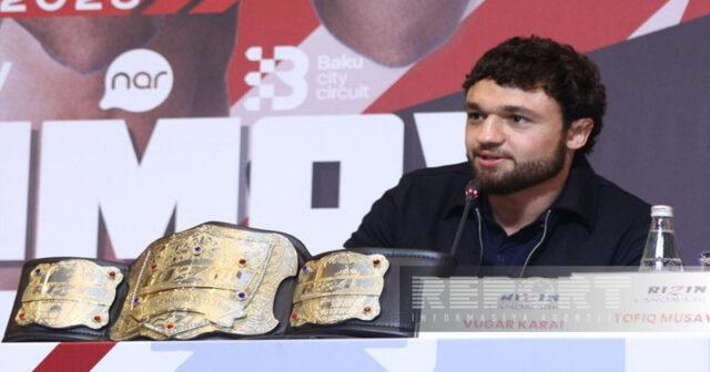 Həbsdə olan tanınmış MMA döyüşçüsü azadlığa çıxdı