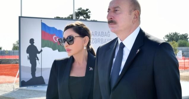 Prezident və xanımı “Yuxarı Vəng” Su Elektrik Stansiyasının açılışında-FOTO