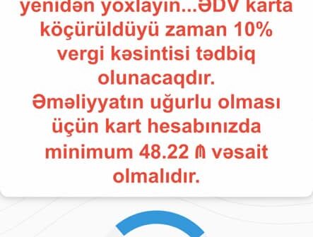 “ƏDV Geri al” ilə bağlı yeni fırıldaqçılıq – FOTO