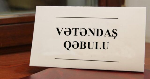 Nazirlərlə görüşmək istəyənlərin NƏZƏRİNƏ