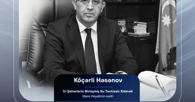 ADSEA Köçərli Həsənova görə nekroloq yaydı