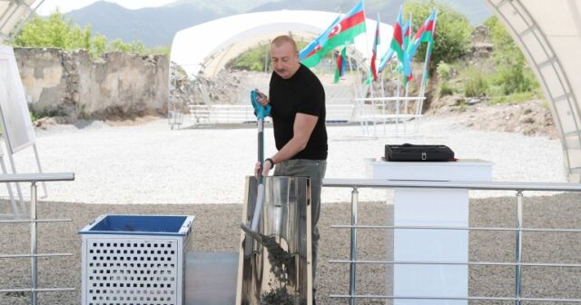 Cəbrayılda “Dominari” şirkətinin mebel klasterinin təməli qoyulub