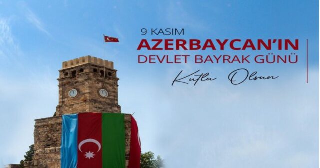 Türkiyə XİN Azərbaycanın Dövlət Bayrağı Günü ilə bağlı paylaşım edib