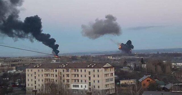 Rusiya odessa və Xarkovu bombaladı – Çoxsaylı dağıntılar, yanğınlar baş verib
