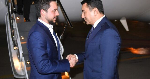 İordaniya Krallığının vəliəhdi Azərbaycana səfərə gəlib