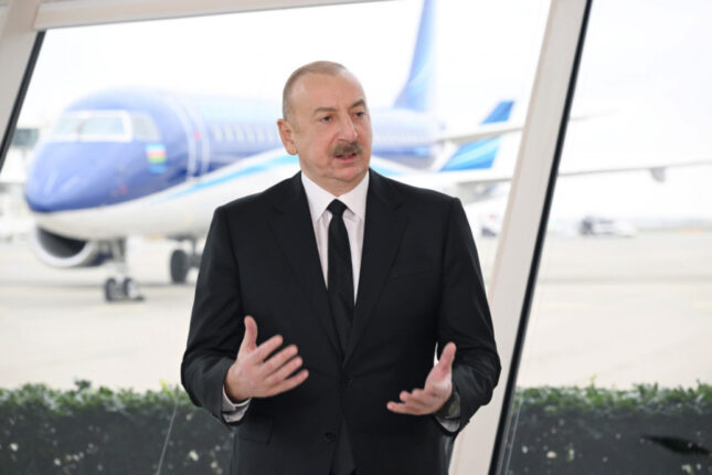 Əliyev qəza ilə bağlı bu “versiyaların” üstündən xətt çəkdi!