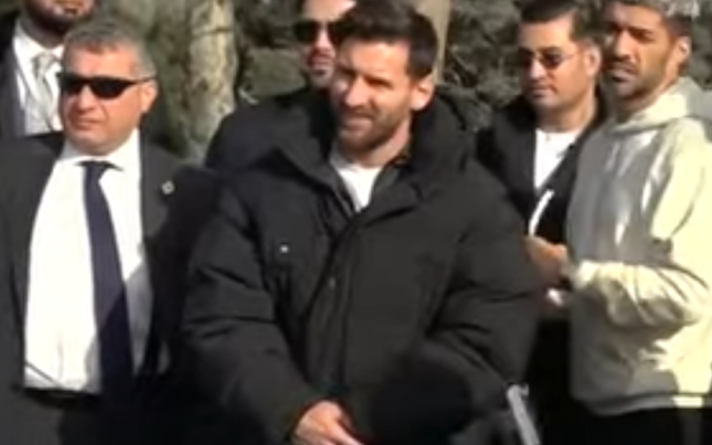 Messi Bakıda Qarabağ atlarını İZLƏDİ – VİDEO
