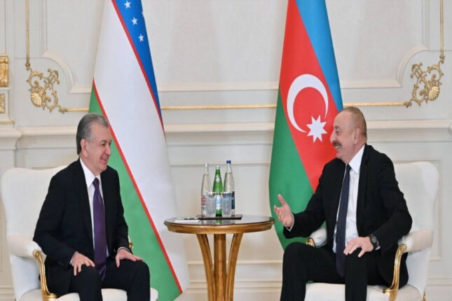 Şavkat Mirziyoyev Prezident İlham Əliyevə zəng edib