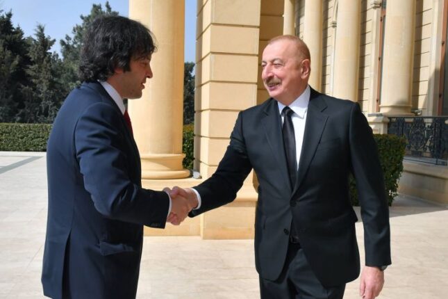 Kobaxidze Azərbaycan Prezidentinə təbrik məktubu göndərdi