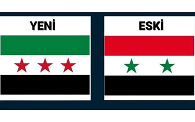 Suriyanın dövlət bayrağı dəyişdirildi