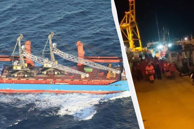 Suriyaya Rusiya bazalarını təxliyə etmək üçün gedən gəmi batdı