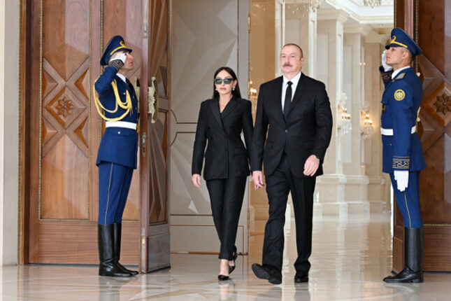 Prezident ailə üzvləri ilə Şahdağ Turizm Kompleksində