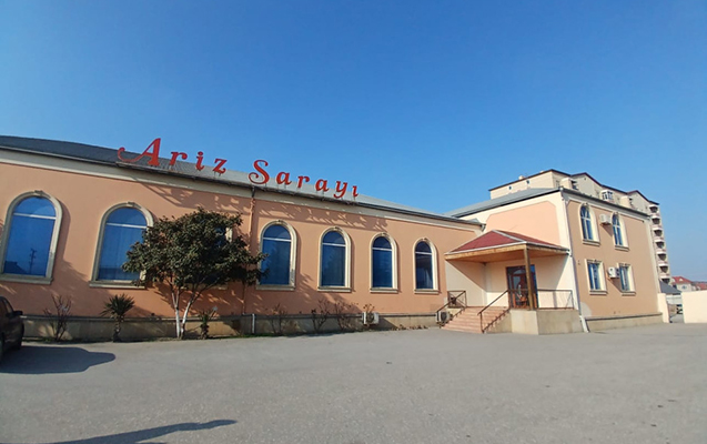 “Ariz” şadlıq sarayı bağlandı – Video