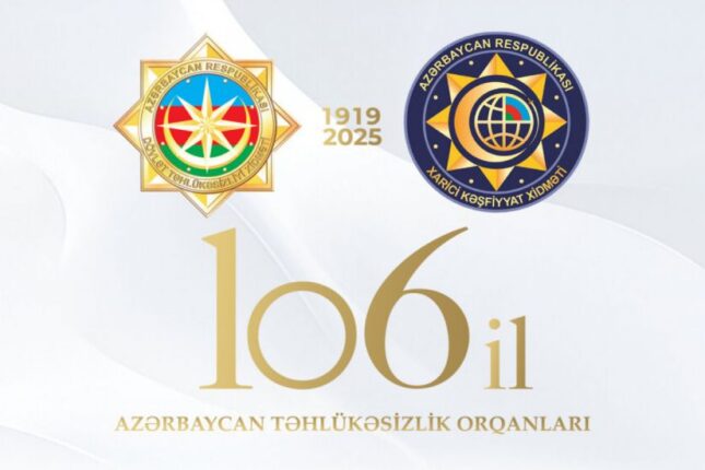 Azərbaycan təhlükəsizlik orqanlarının yaradılmasının 106-cı ildönümü tamam olur