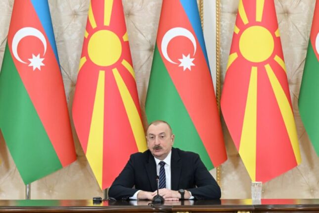 İlham Əliyev: Şadam ki, Azərbaycanla Şimali Makedoniya arasında siyasi dialoq dinamik xarakter alır