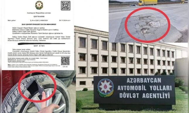 Tanınmış aparıcı “Azəravtoyol”u məhkəməyə verdi: Qalib gəldi – FOTO