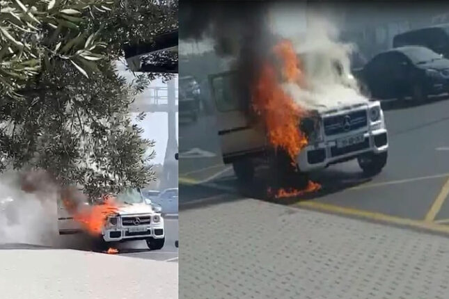 Bakıda biznesmen oğlunun yandığı “Gelandewagen” banka necə girov qoyulub? – Film kimi hadisə