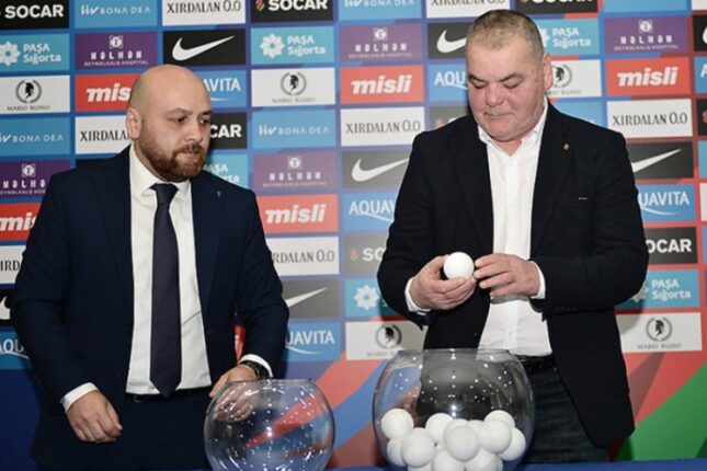 Region Liqasının püşkü  ATILDI