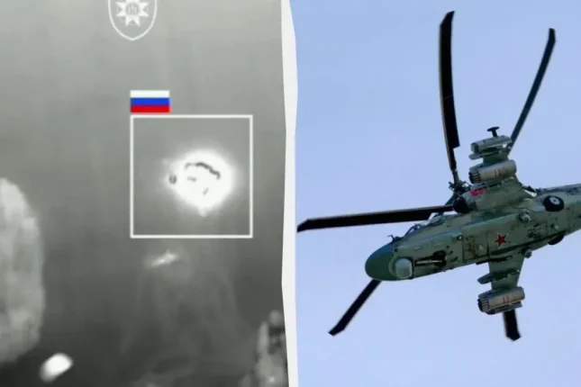 Ukrayna Rusiyanın 4 helikopterini birdən məhv edib – VİDEO