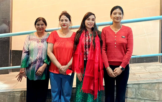 Leyla Əliyeva Nepaldan paylaşım etdi – Fotolar