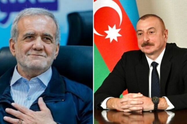 İlham Əliyev Məsud Pezeşkiana başsağlığı verdi