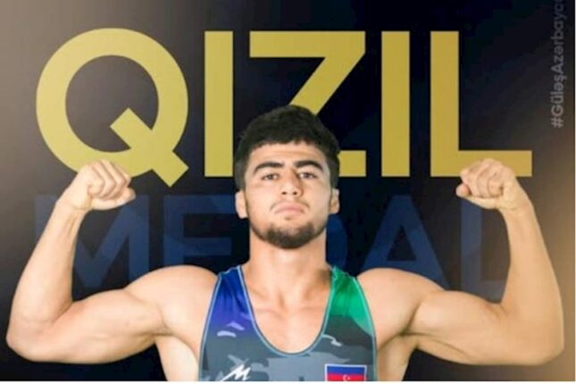 Daha bir güləşçimiz Avropa çempionu oldu