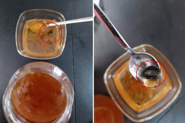 Marketdən mürəbbə aldı, içindən görün nə çıxdı – FOTO
