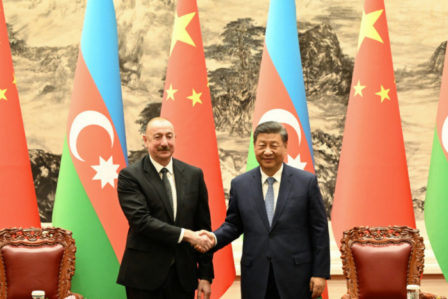 İlham Əliyev Çin liderini Azərbaycana səfərə dəvət edib