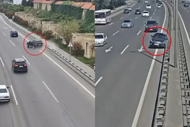Aeroport yolunda iki qəza olub – VİDEO