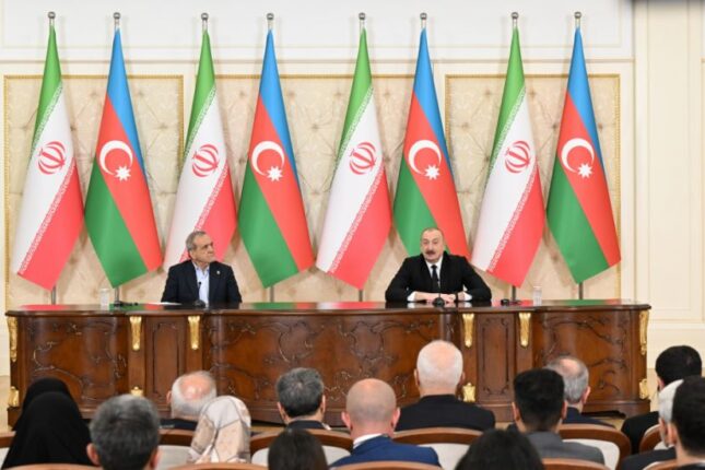 Azərbaycan və İran prezidentləri mətbuata bəyanatlarla çıxış ediblər – YENİLƏNDİ