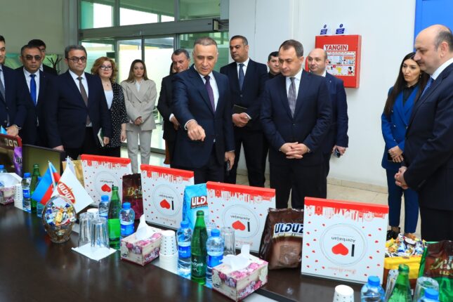 İcra başçısı “Ulduz” şokolad fabrikini ziyarət etdi – FOTOLAR