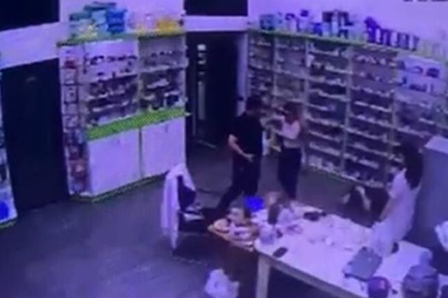 İşçisini döyməklə gündəmə gələn aptek müdiri bu dəfə özü döyüldü