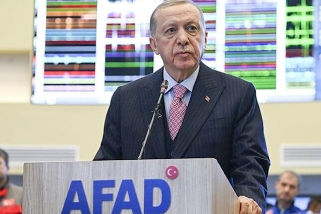 Ərdoğandan İstanbuldakı güclü zəlzələdən DANIŞDI