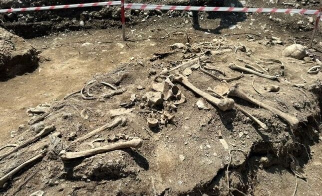 Ağdərədə insan sümüyünə bənzər skeletlər aşkarlandı-YENİLƏNİB