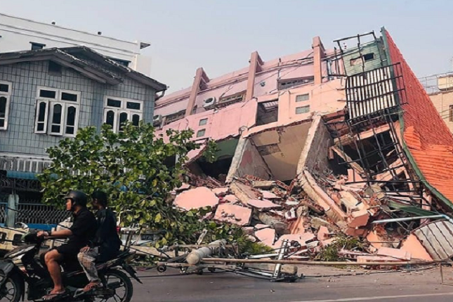 Myanmada zəlzələ nəticəsində ölənlərin sayı 3 455 nəfərə çatdı