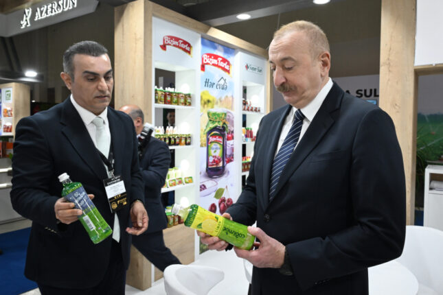 Prezidentin sərgidən – Fotoları