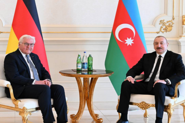 Almaniya Prezidenti Azərbaycan liderinə təbrik ünvanlayıb