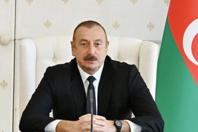 İlham Əliyev Almaniya Kanslerinə məktub ünvanladı