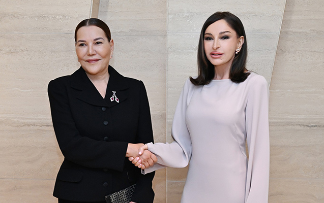 Mehriban Əliyeva Mərakeş Şahzadəsi ilə görüşdü – Fotolar