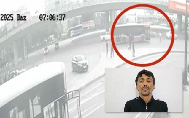Özünü maşınların altına atan şəxs tutuldu – Foto – Video