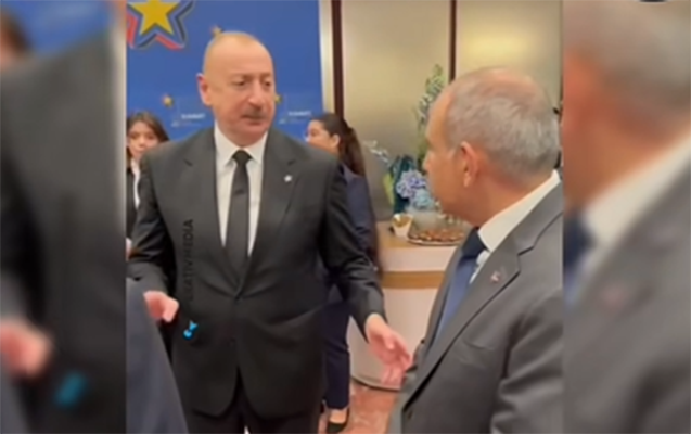 İlham Əliyevlə Paşinyan arasında maraqlı dialoq – Video