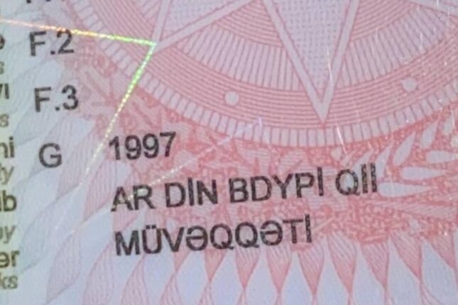 “Texpasport”da bu söz yazılıbsa… – DİQQƏT!