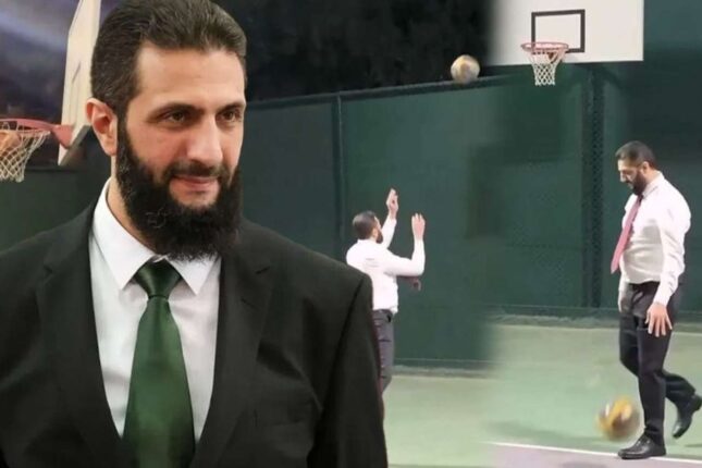 Suriya prezidenti basketbol oynadı – VİDEO